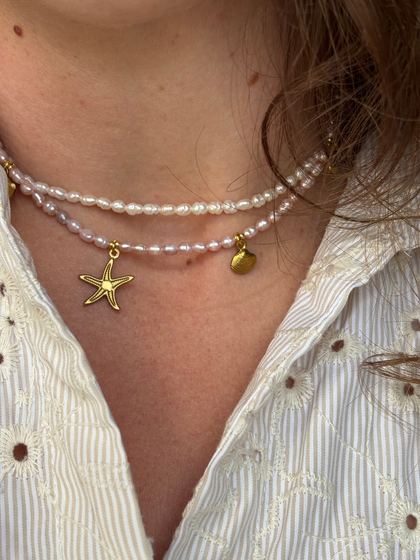 Freshwater Pearl Necklace – Natural white | Sterling Silver 925 Clasp