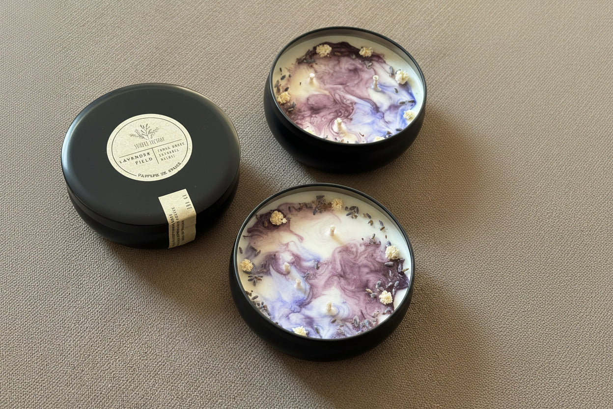 Lavender Field Candle | Special Edition | A Gateway into Fields of Blooming Lavender