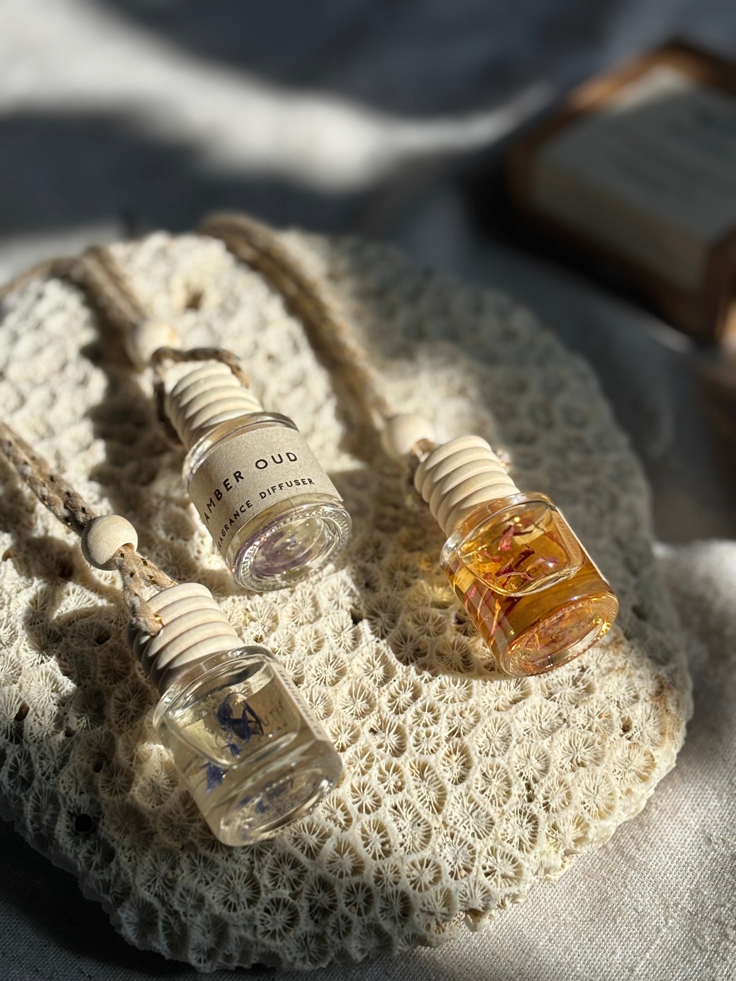 Fragrance Diffuser I Car Air Refresher I Eco-Friendly Hanging Car Diffuser 8ml