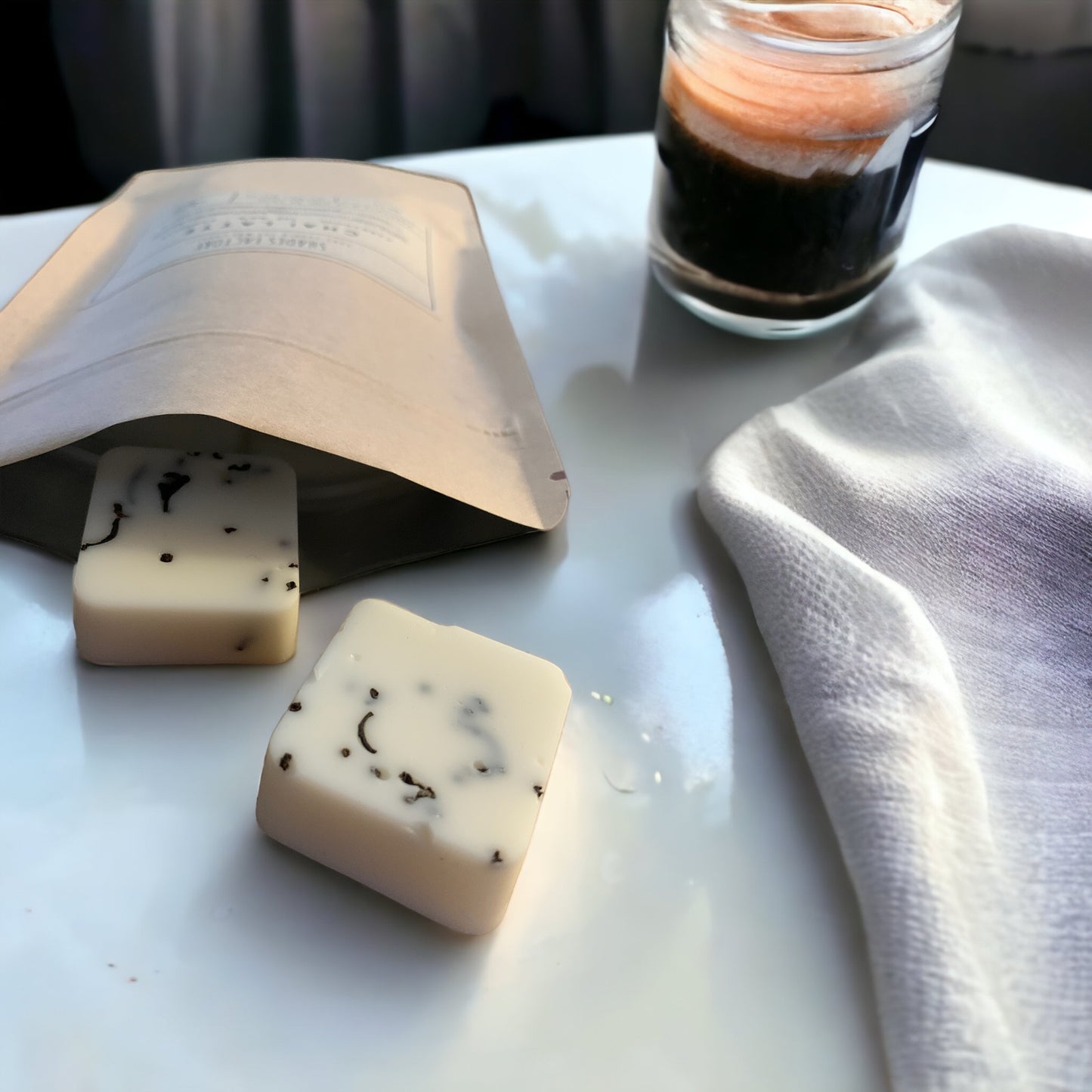 Wax melts CHAI LATTE I Handmade with soy wax I Pack of 8