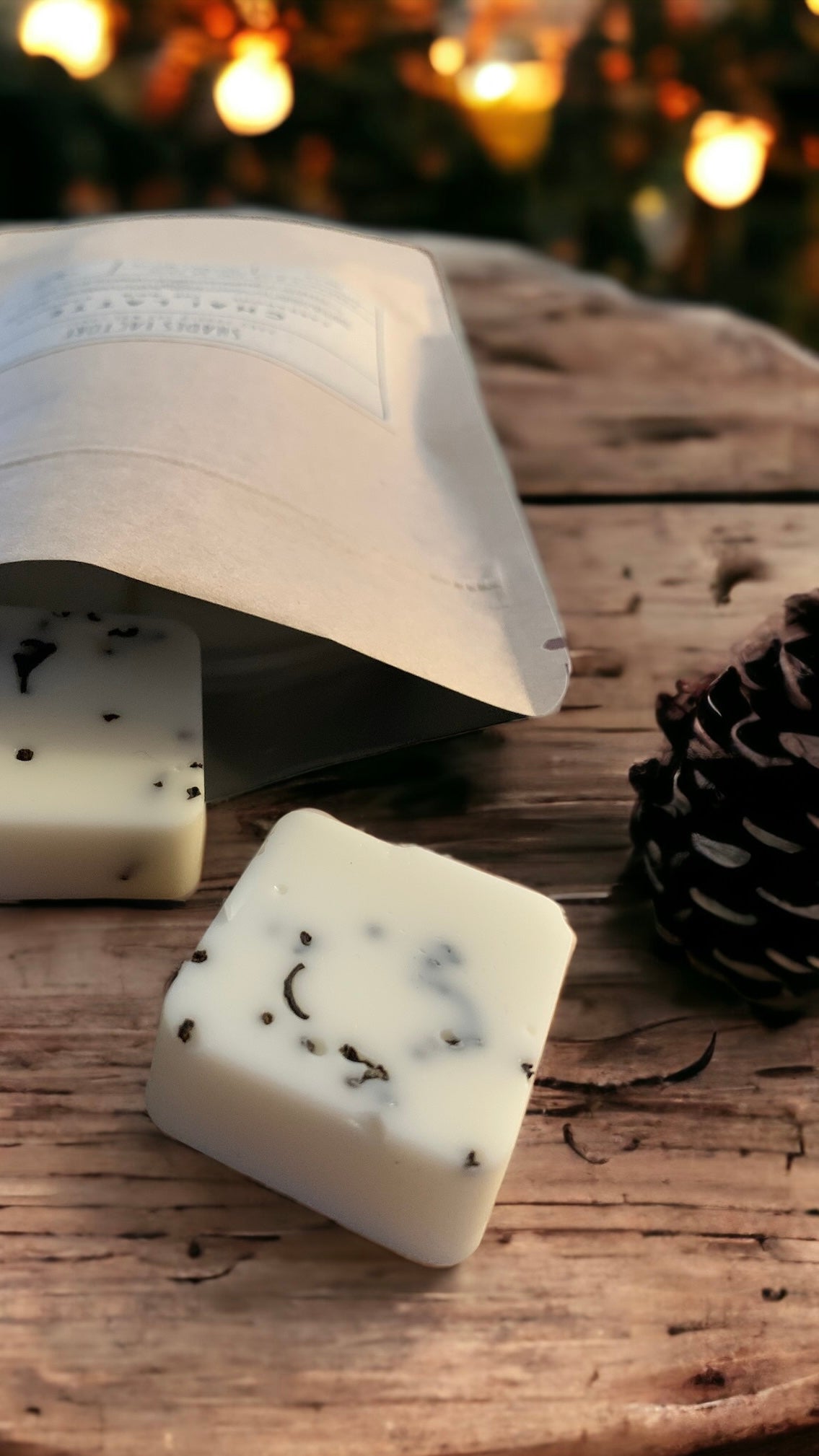 Wax melts CHAI LATTE I Handmade with soy wax I Pack of 8