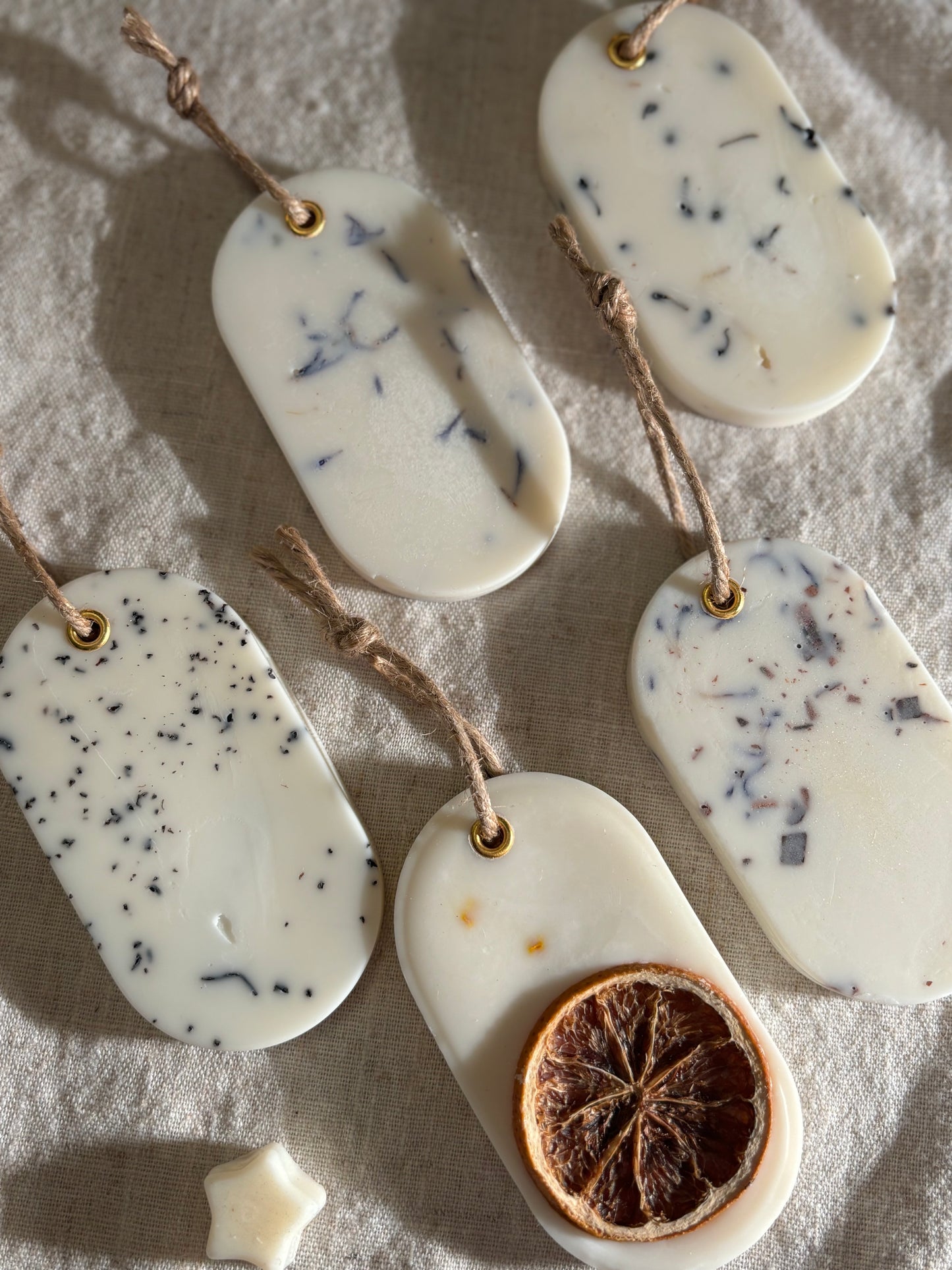Scented Soy Wax Tablets | Natural Air Fresheners for Home & Office