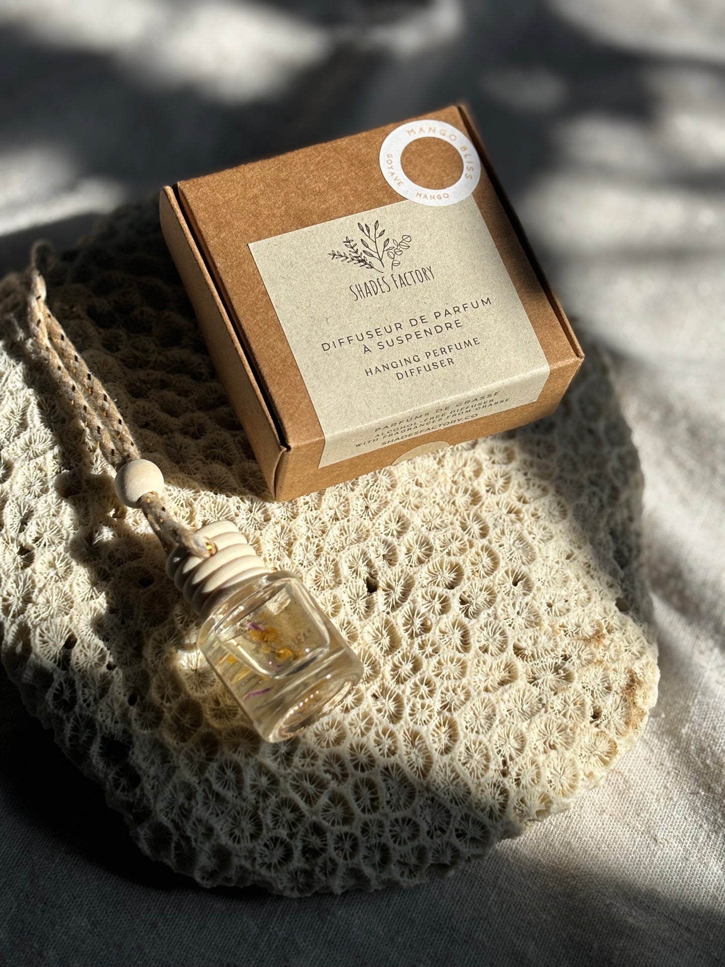 Fragrance Diffuser I Car Air Refresher I Eco-Friendly Hanging Car Diffuser 8ml