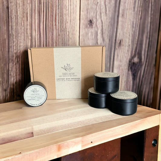 Minature Candle Set - Flowery Collection - Mini candles gift set - Set of 6 fragrances