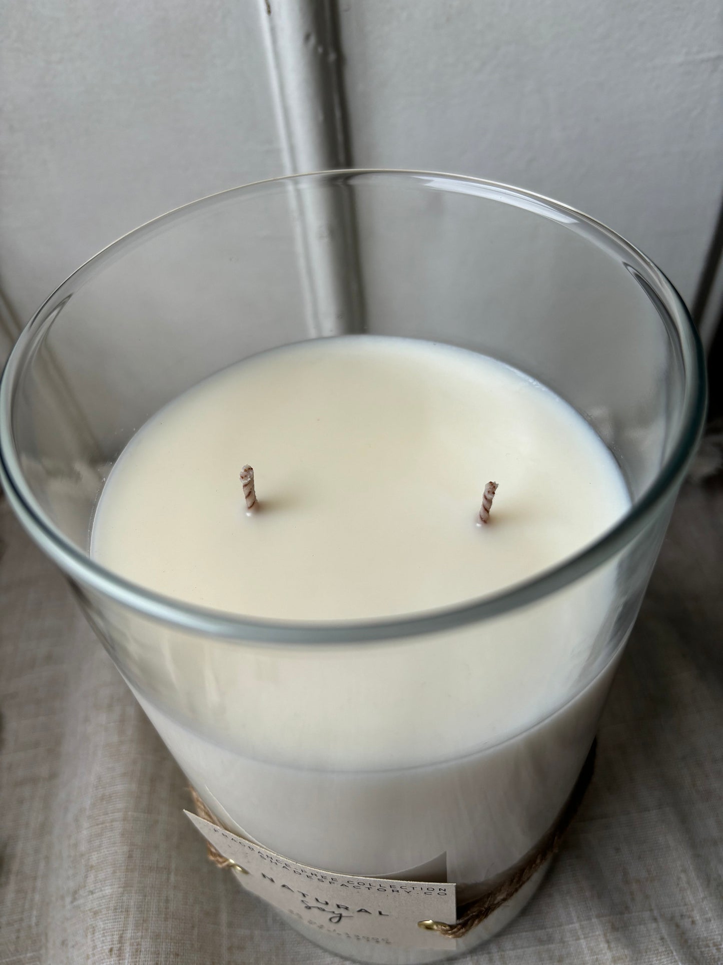 Custom Wedding Candle β A Timeless Keepsake with Names & Date π