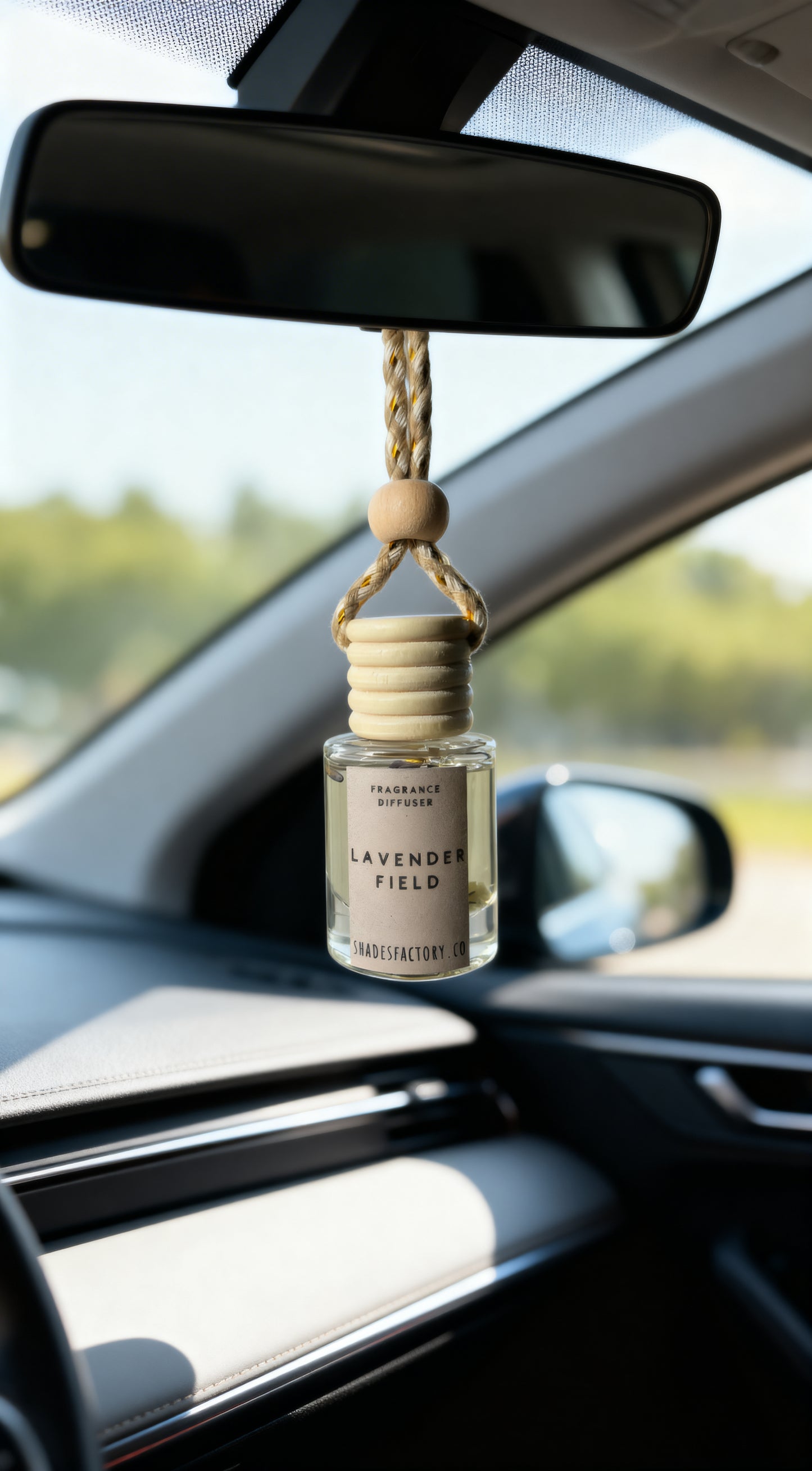 Fragrance Diffuser I Car Air Refresher I Eco-Friendly Hanging Car Diffuser 8ml