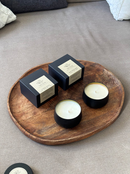 Tonka Bean Candle | A Sensual Blend of Leather, Musk & Woody Notes