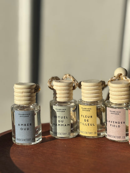 Fragrance Diffuser I Car Air Refresher I Eco-Friendly Hanging Car Diffuser 8ml