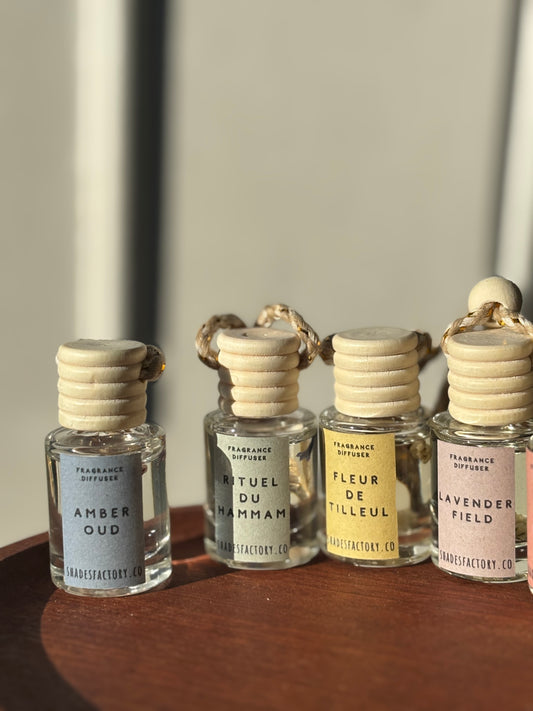 Fragrance Diffuser I Car Air Refresher I Eco-Friendly Hanging Car Diffuser 8ml