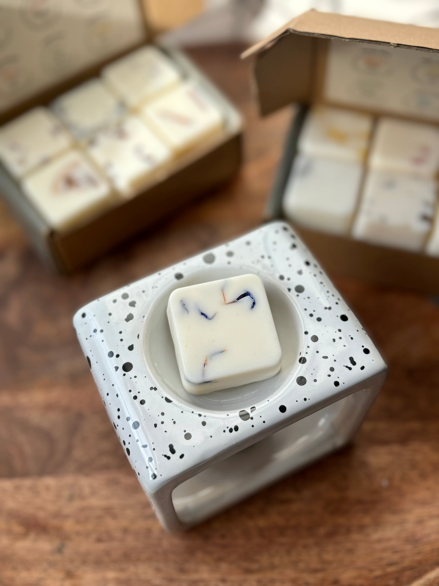 Wax Melts Box: Winter Edition I 12 Fragrant Melts in 6 Exquisite Varieties | Handcrafted with French fragrances