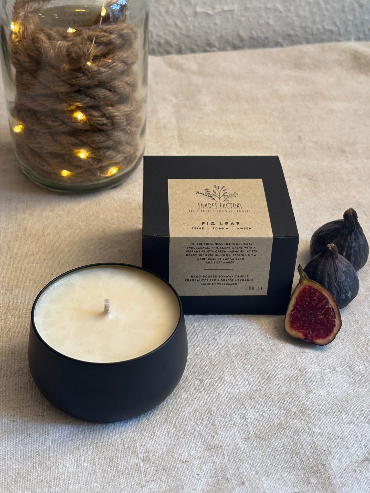 Fig Leaf Candle | A Whisper of Serenity