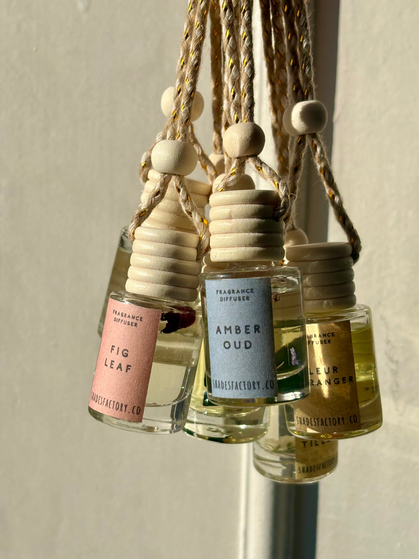 Fragrance Diffuser I Car Air Refresher I Eco-Friendly Hanging Car Diffuser 8ml