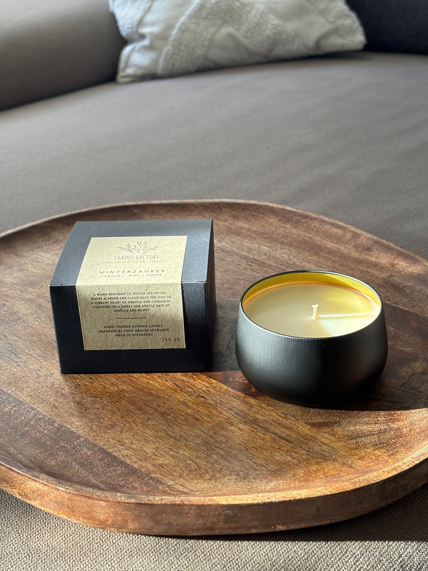 Winterzauber candle | A Warm Ode to the Festive Season