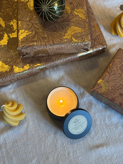 Tonka Bean Candle | A Sensual Blend of Leather, Musk & Woody Notes