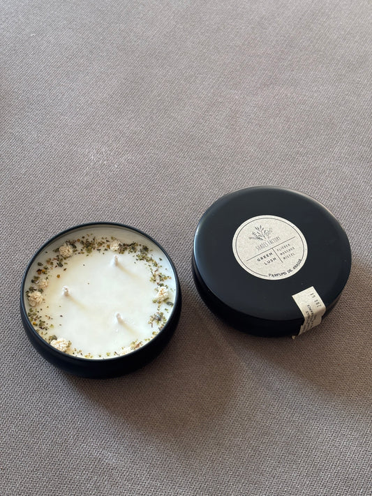 Green Lush Candle | Special Edition | Inspired by the Essence of Lilac & Mistletoe