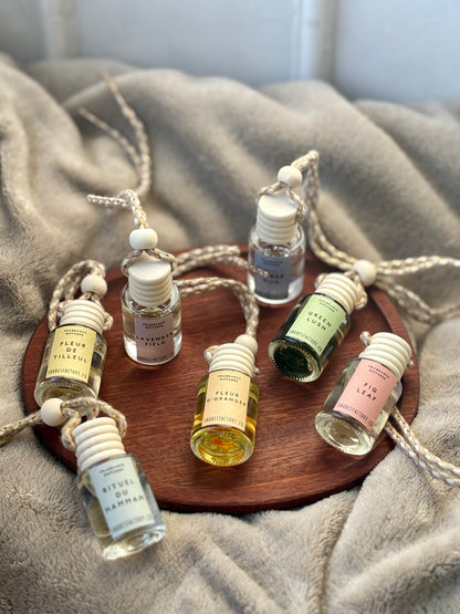 Fragrance Diffuser I Car Air Refresher I Eco-Friendly Hanging Car Diffuser 8ml